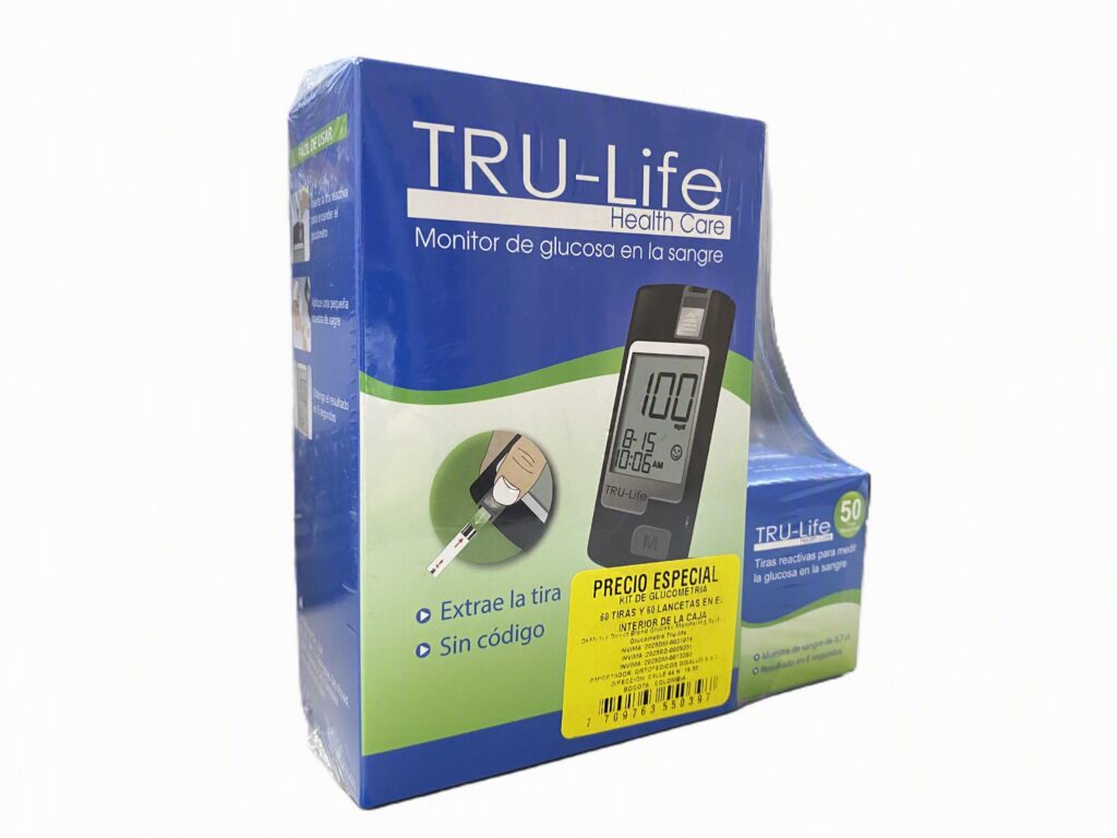 Kit glucometria 60 + 60 lado